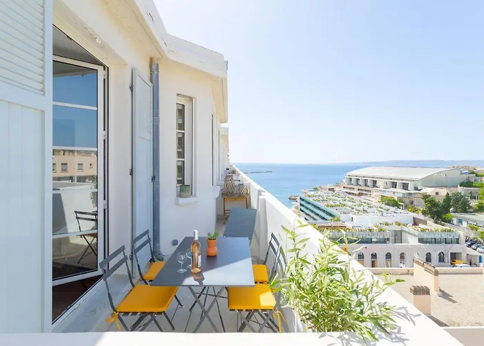 Maisonmars - Catalans Sur Mer - Appartement 1 Chambre - 4 Pers - Terrasse Vue Mer Clim