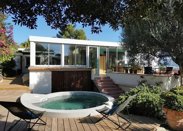 Villa Helios - Vue Mer, Terrasse, Jardin, Piscine, Parking