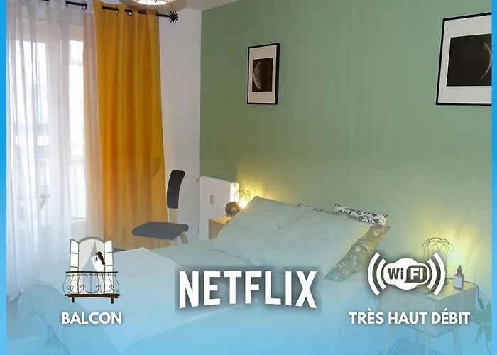 Le Letizia-Wifi-Netflix-Balcon-Friche Belle De Mai Urban Nestconciergerie