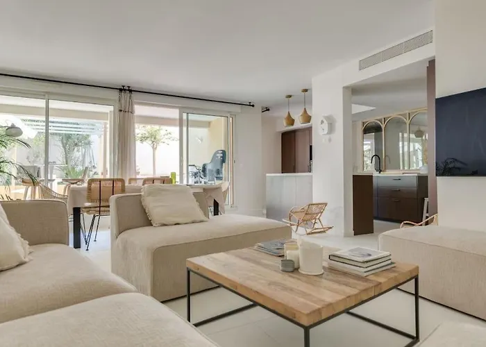 Bel Appart Lumineux Avec Jardin, 3 Chambres Pour 6 Personnes