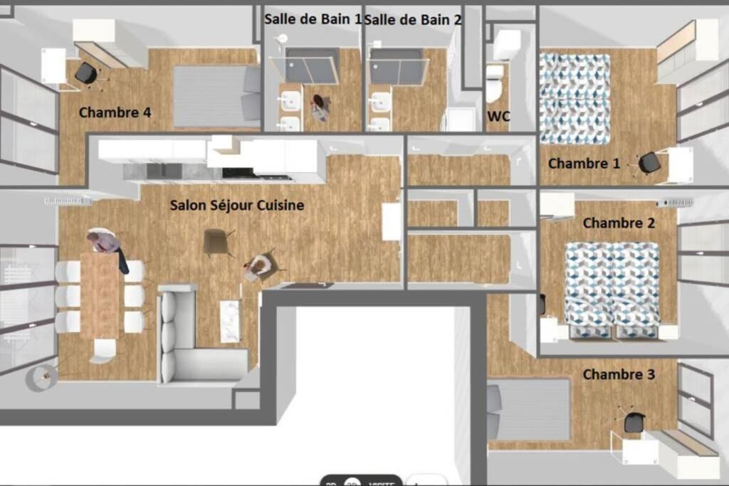 Le Grand Joliette - Experienceimmo Apartment