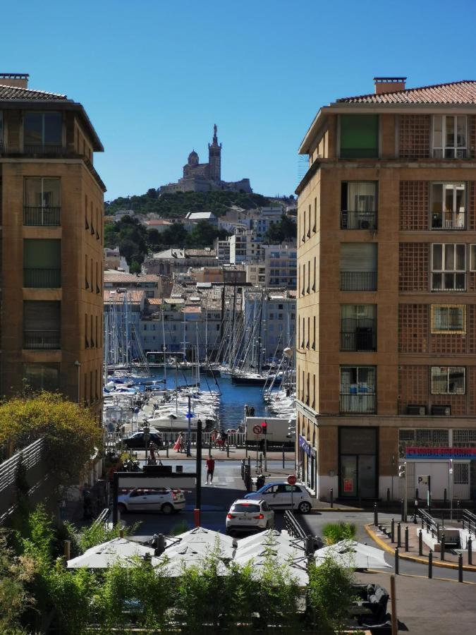 Vue Vieux-port Et Notre Dame, Charme Art Déco Appartement Marseille