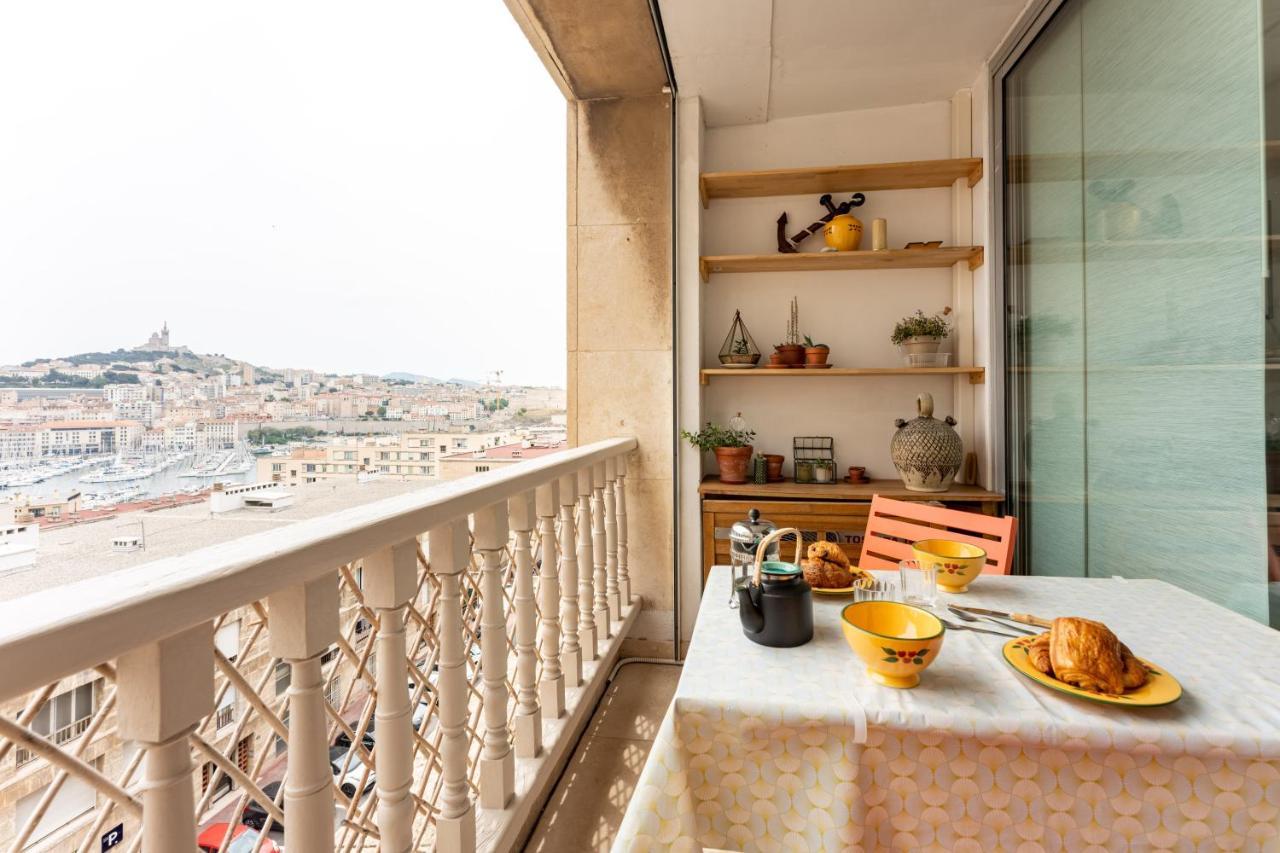 Blue Bay - Superbe Vue Sur Le Vieux Port Apartamento Marselha