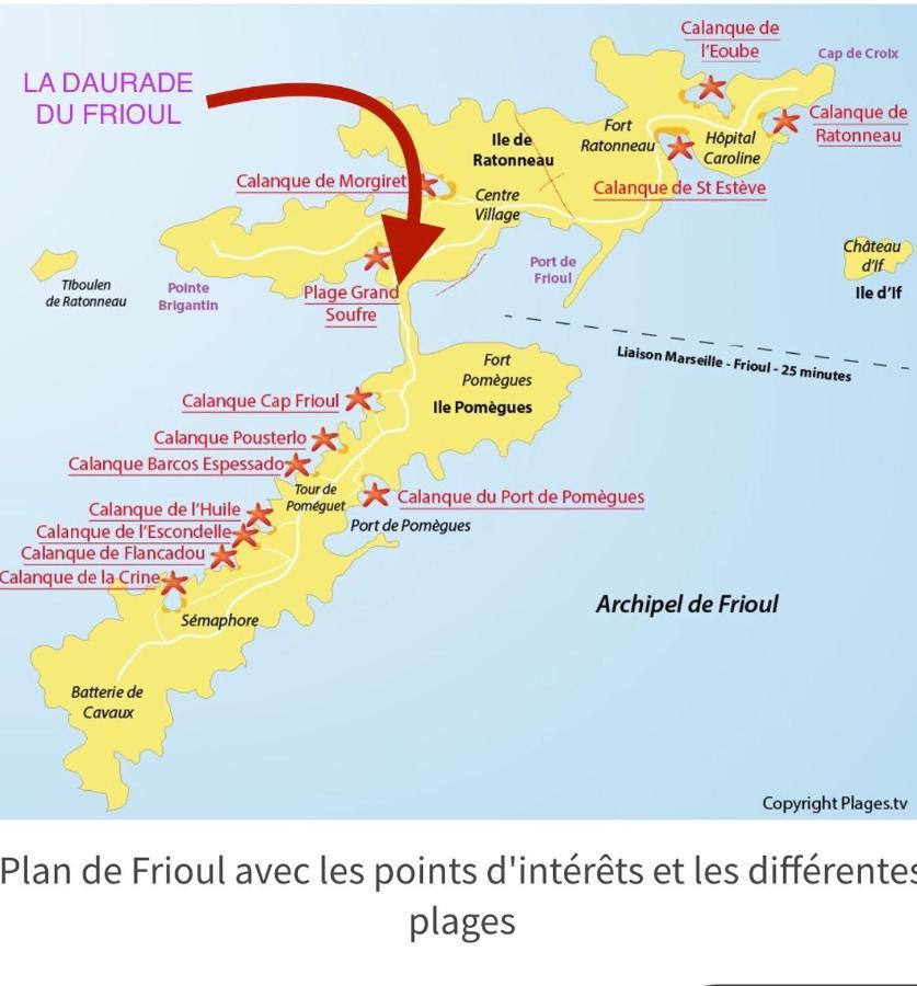 Ile Du Frioul, La Daurade Du Frioul, * Marseille