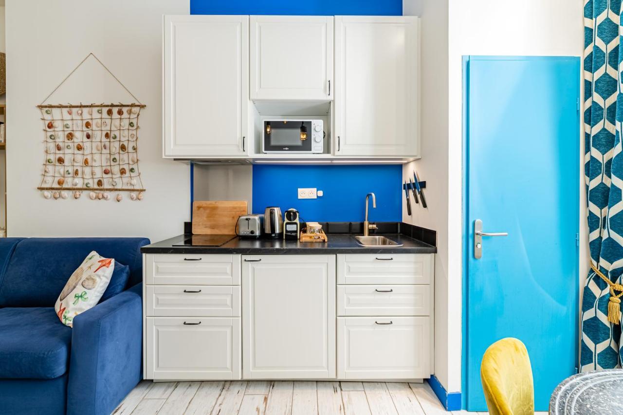 Appartement Shell 26m2, 120m Vieux-port, Clim, Wifi, Acces Autonome Avec Code Marseilles