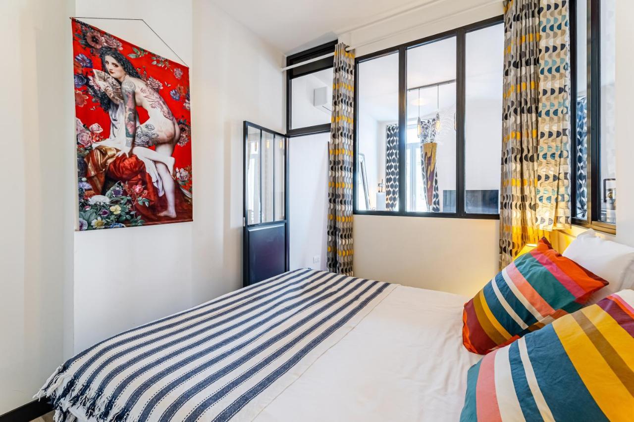 T2 Chic, Vue Vieux-port Et Notre Dame, Atypique, Calme, Clim, 48m2, Acces Autonome Avec Code Apartment Marseille