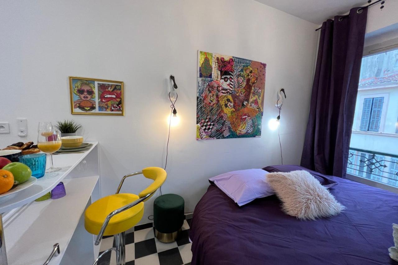 La Popart - Baignoirelit Rond Appartement Marseilles