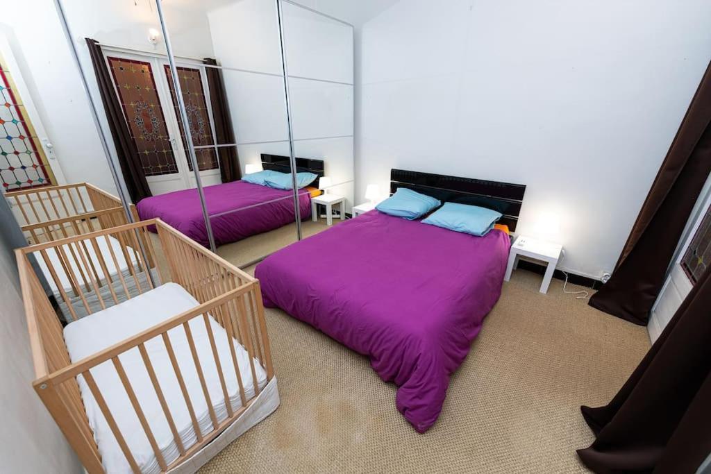 Anna-maria : Grand 10 Personnes+parking Prive -actif+ Location- Apartment Marseille