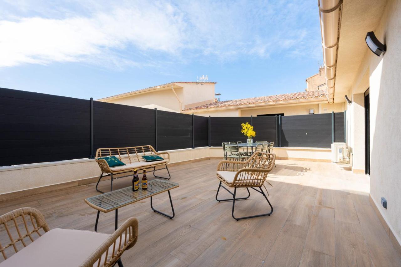 La Maison Du Parc 4 Standing Terrasse Parking Wifi Clim Marseille