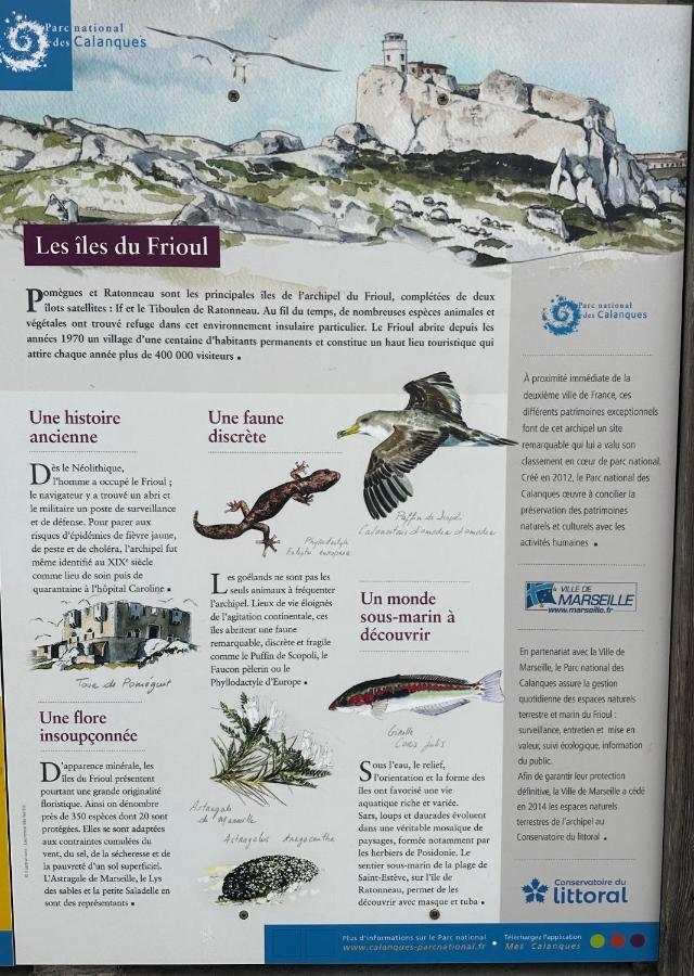 Ile Du Frioul, La Daurade Du Frioul, Apartment