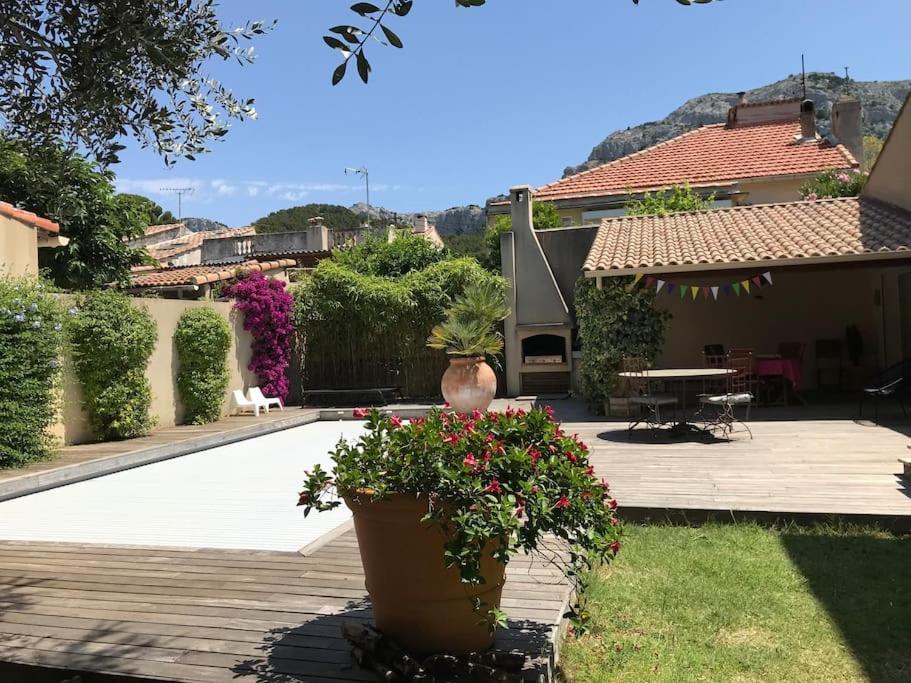 Maison Familiale Entre Mer Et Parc Des Calanques - Piscine Villa Marseille
