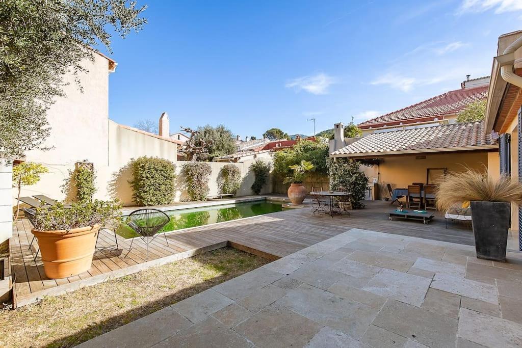 Villa Maison Familiale Entre Mer Et Parc Des Calanques - Piscine