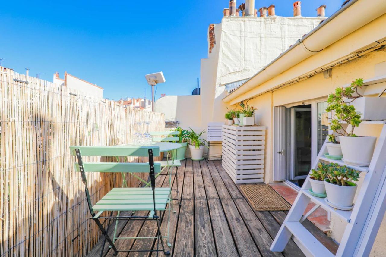 Avec Terrasse - Vieux Port & Cours Julien Marselha