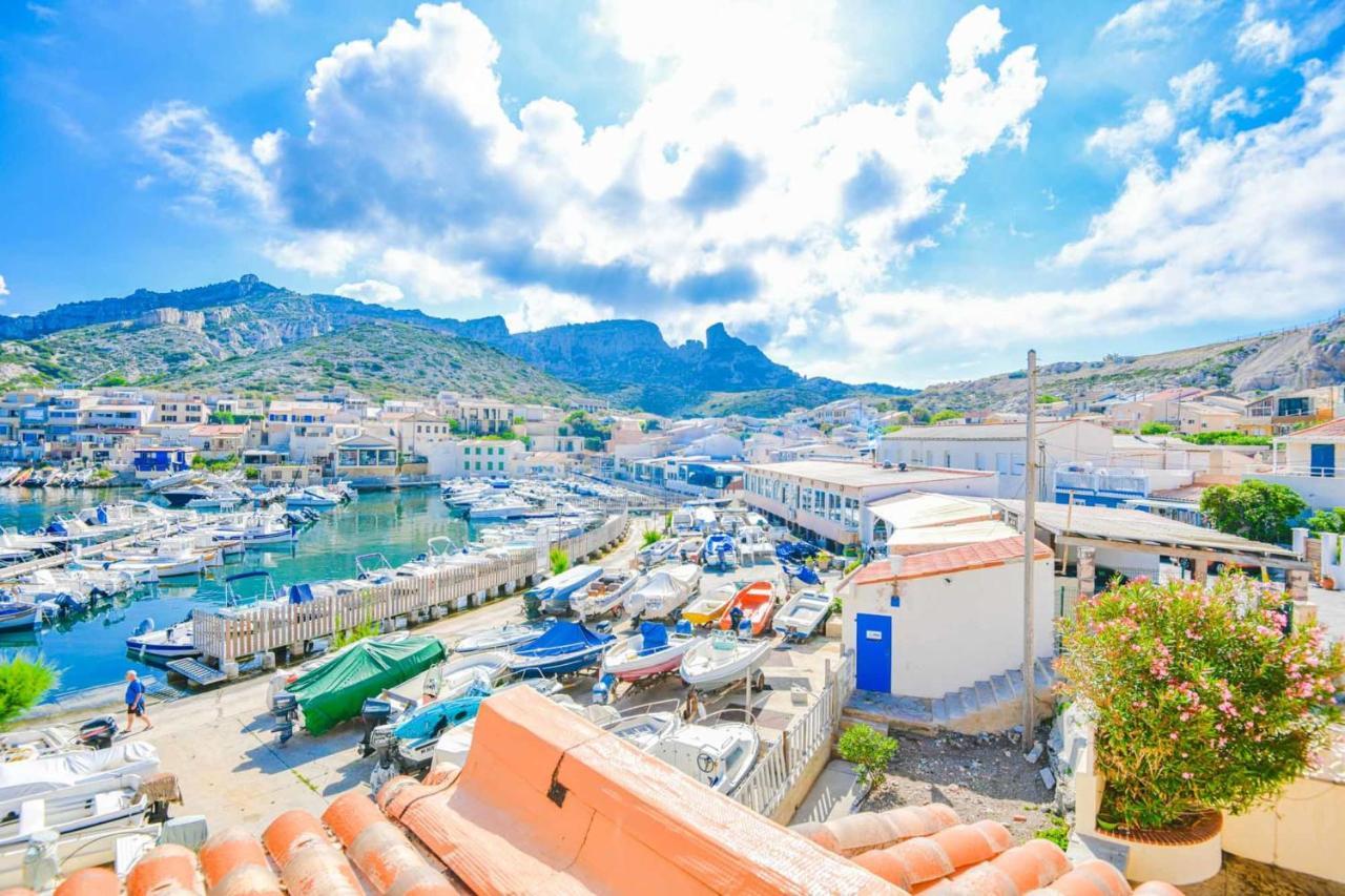 Le Cabanon Des Goudes - Vue Et Parking Ferienhaus *