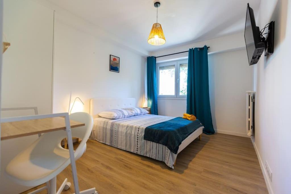 Apartamento T5, 4 Chambres, St Charles/joliette Wifi, Terrasse Marselha