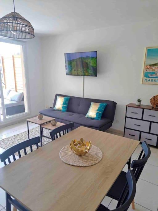 Studio Terrasse Bord De Mer - Entre Calanques Et Collines Apartment