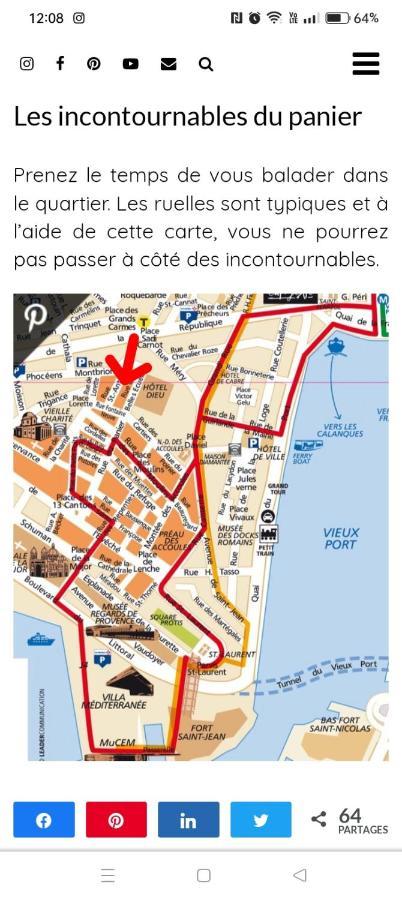 Apartment Cosy 40M2 City Center 'Le Panier' *