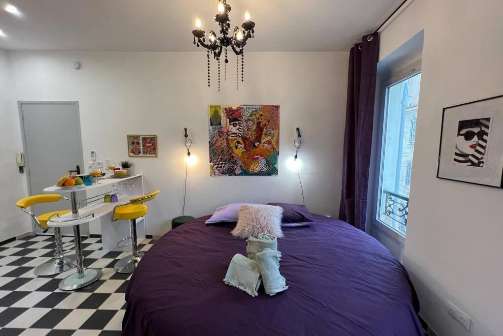 Apartment La Popart - Baignoire - Lit Rond Marseille