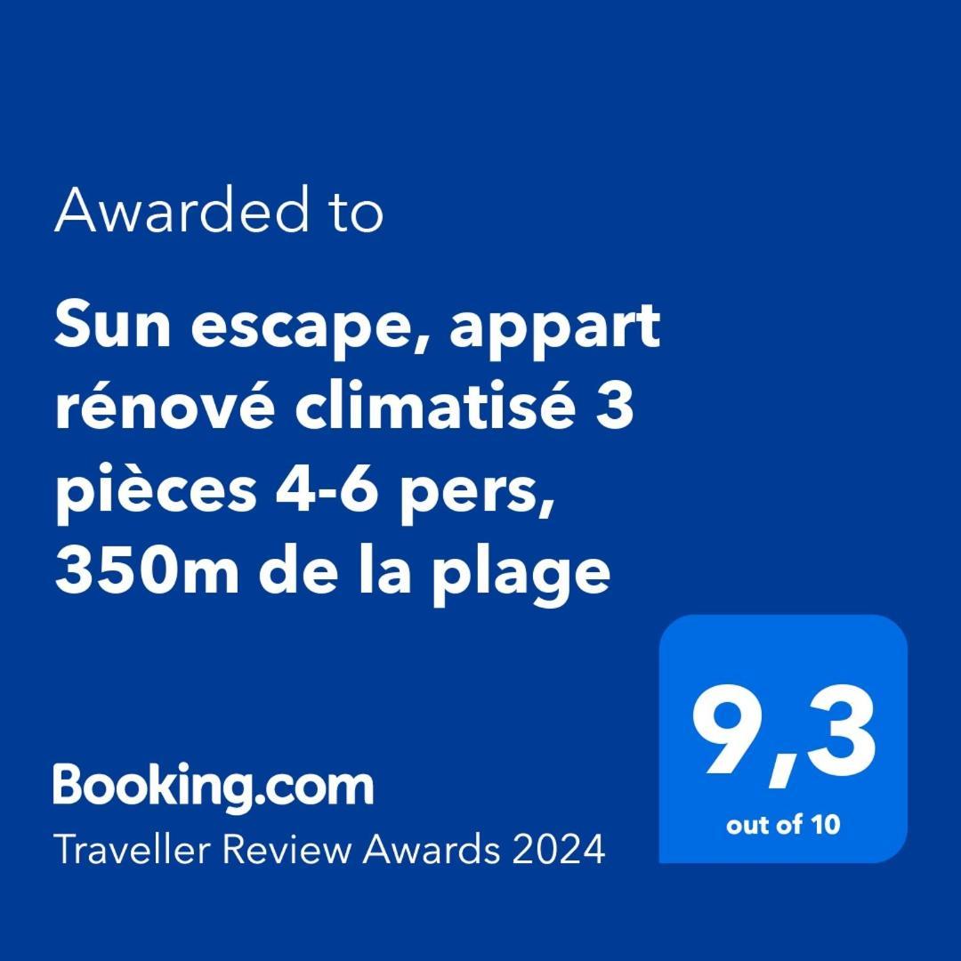 Sun Escape, Renove Climatise 3 Pieces 4-6 Pers, 350m De La * Marseille