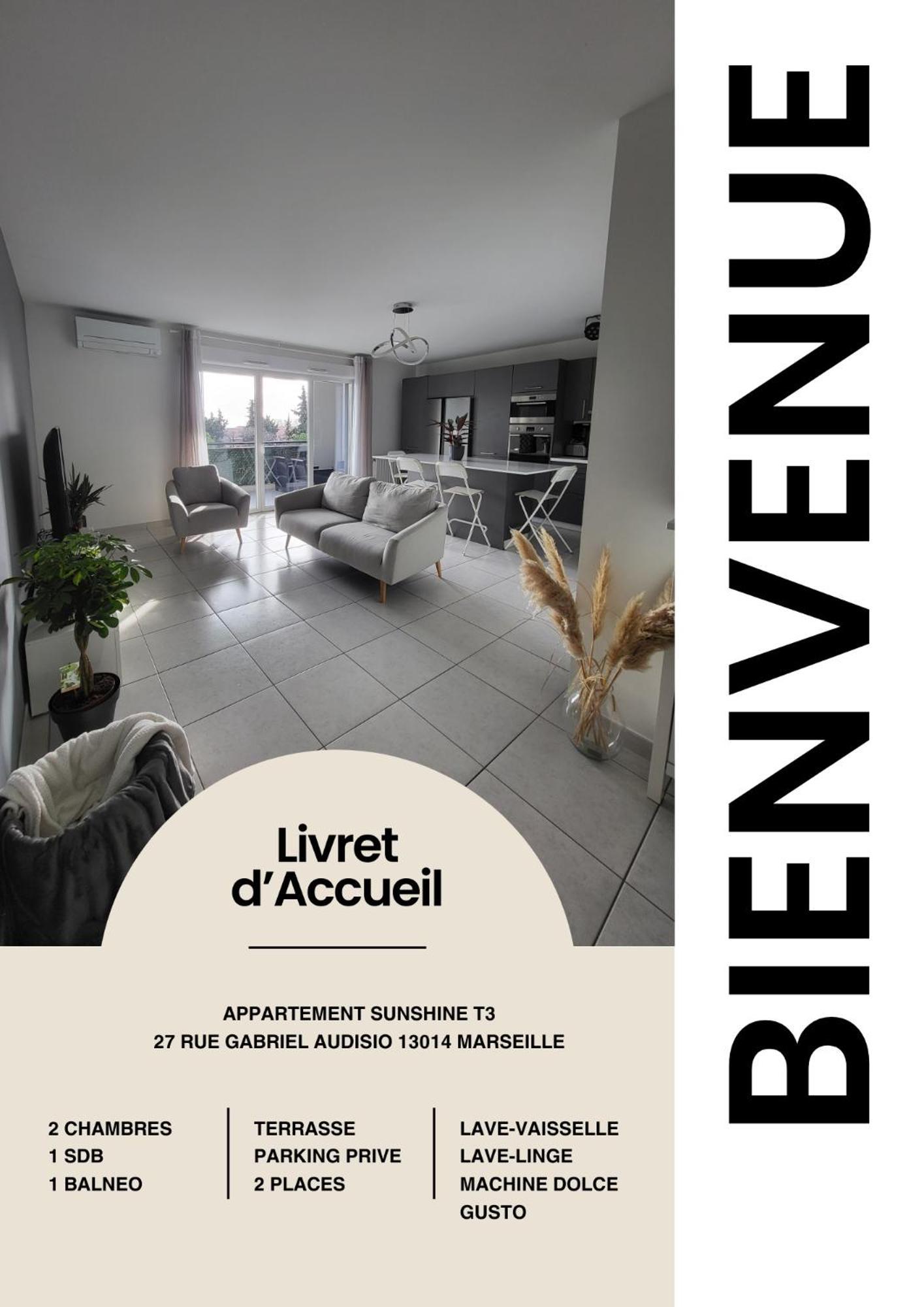 Apartamento T3 Spacieux Et Paisible Avec Deux Places Parking Proche Vieux Port *