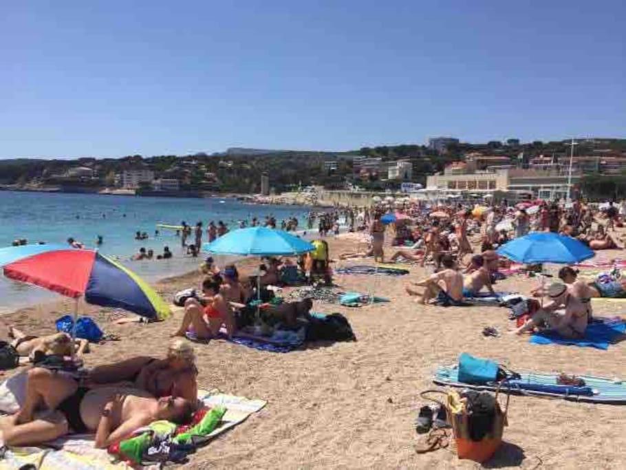Apartment Grand Pour 6 Personnes Prado Parking Marseille