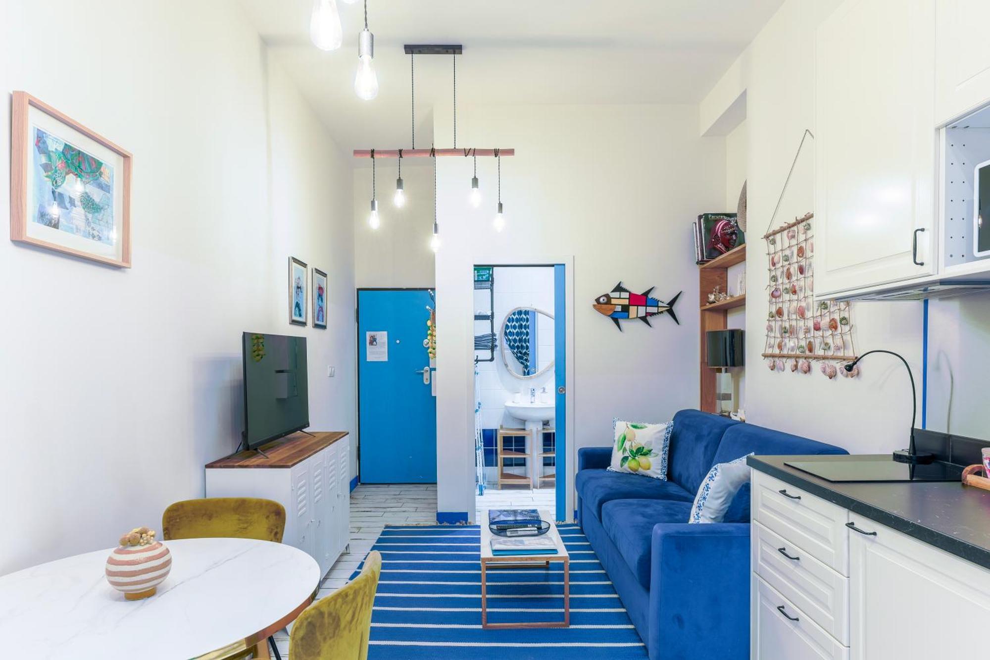 Shell 26m2, 120m Vieux-port, Clim, Wifi, Acces Autonome Avec Code Appartement *