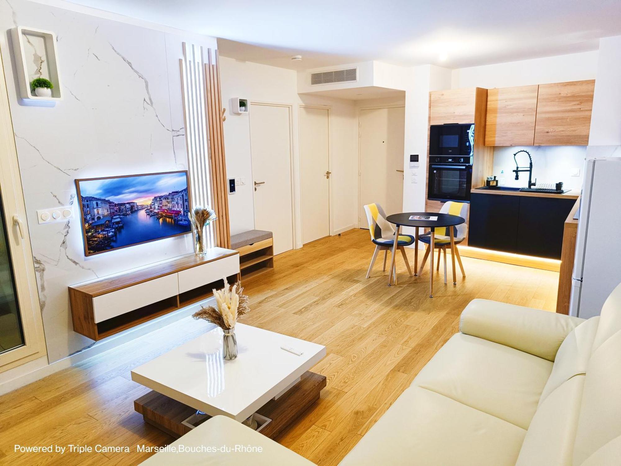 Apartment Standing Free Parking Balcony Terrasse & Clim *