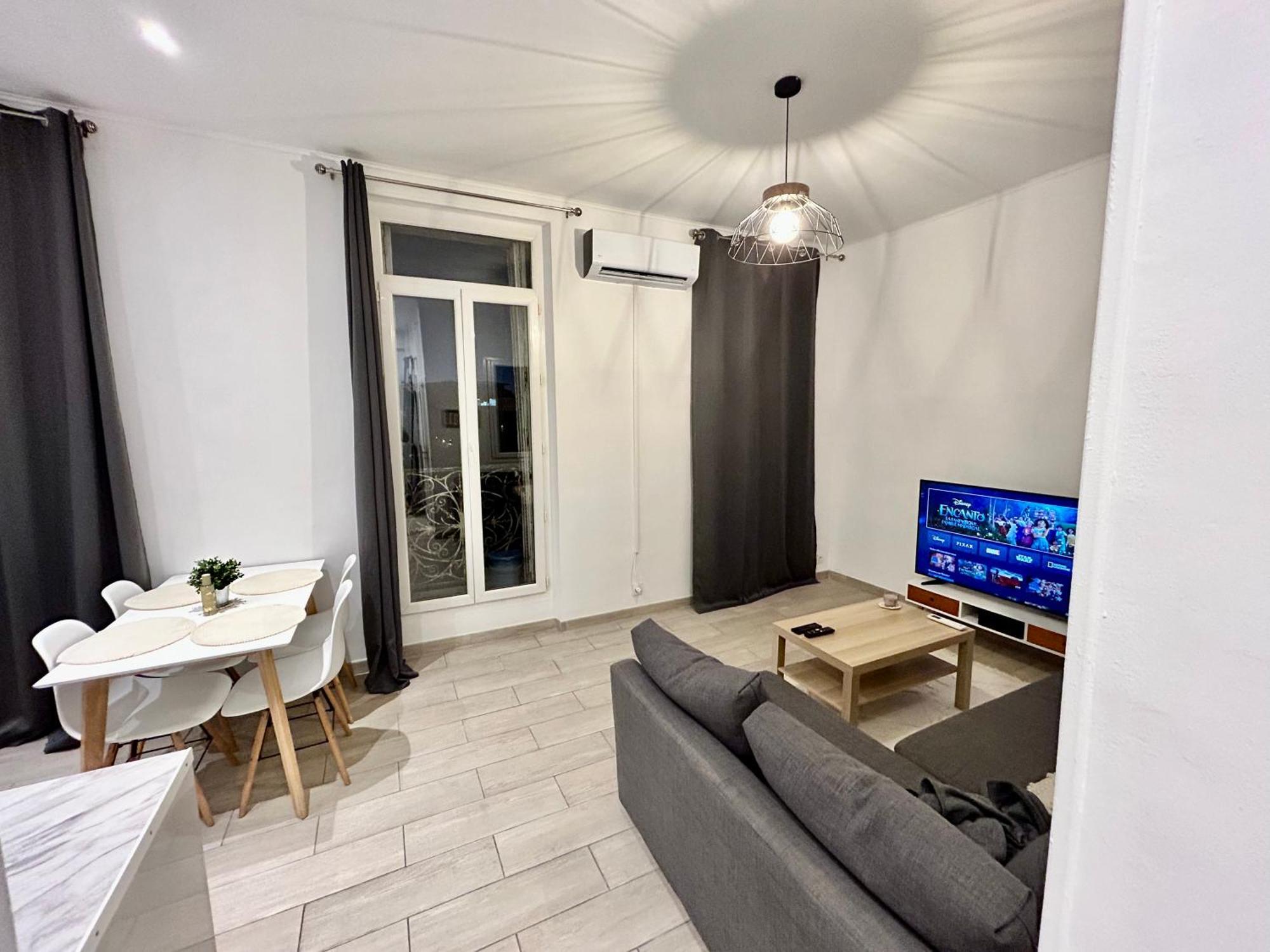 Apartment Lumineux 2 Pieces - Centre-ville Climatise - Netflix Prime Canal - Bien Place