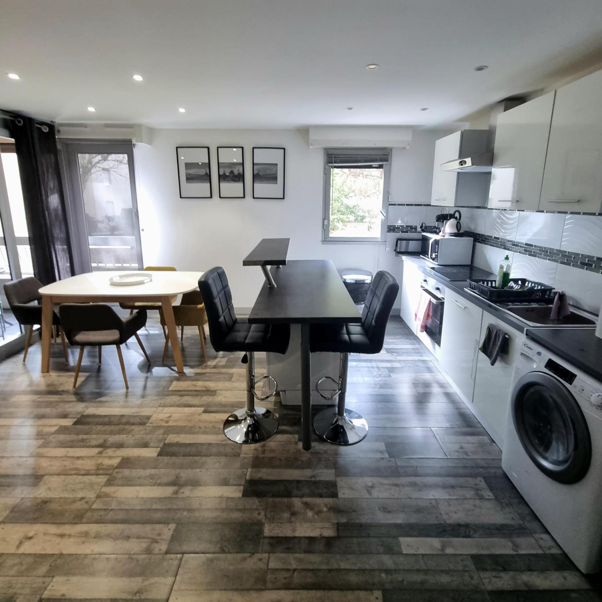 Apartment T3 72m2 Marselle St Anne Borely Proche