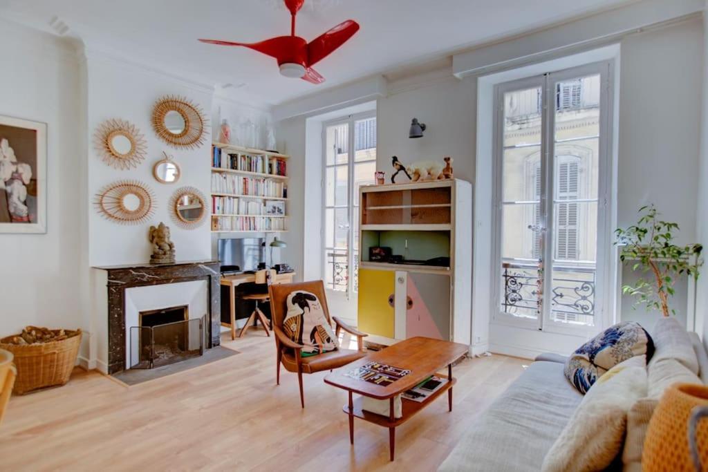 Apartment T3 Cosy Et Vintage Au Coeur De Marseille