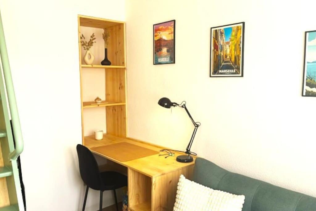 Appartement Chez Martin - Confort Proche Hopitaux Universitaires Timone Conception - Quartier St Pierre