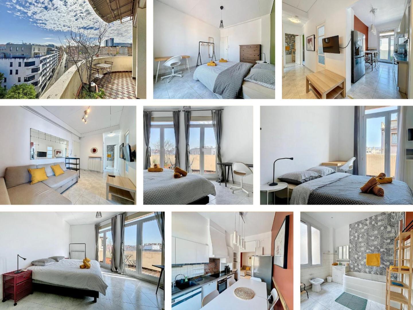 Apartment Le Grand De La Gare - Spacieux - Les Freres De La Loc' *