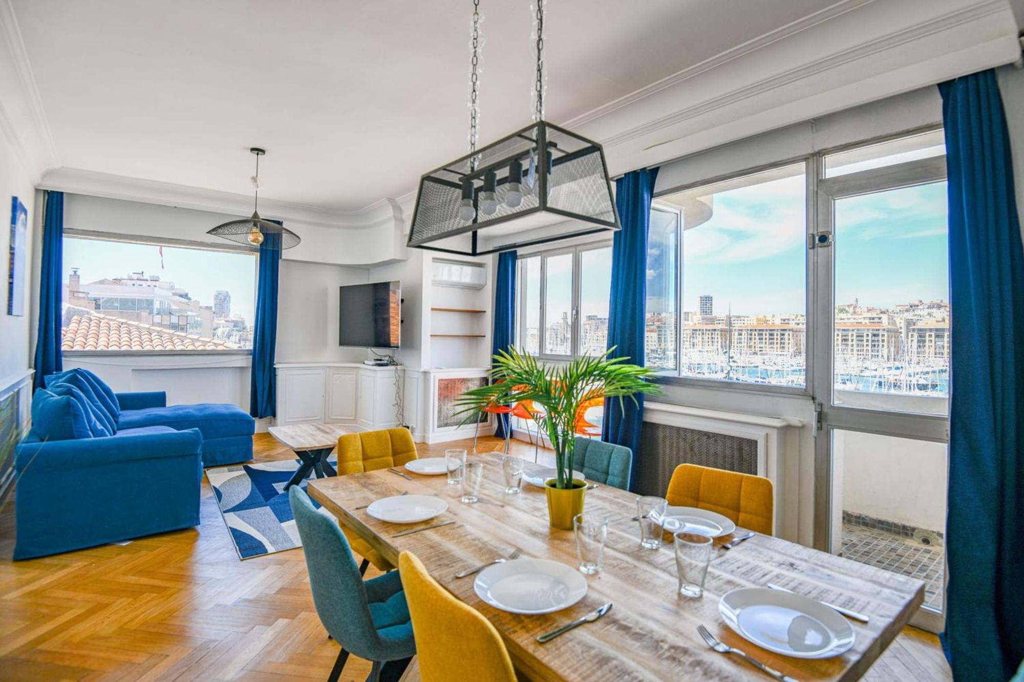 Apartment Vieux-port - Vue Exceptionnelle - 2 Ch Et Clim Marseille