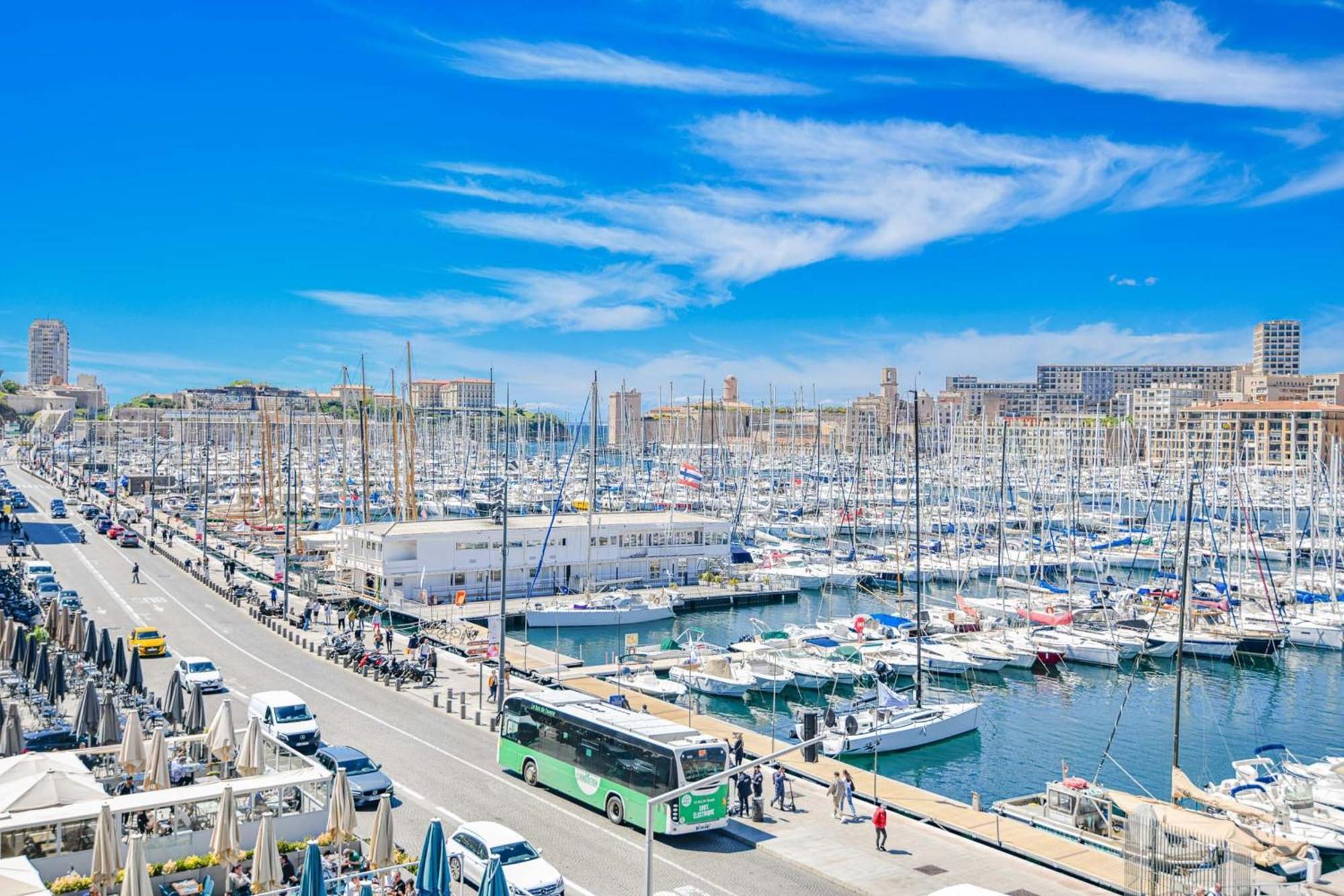Apartment Vieux-port - Vue Exceptionnelle - 2 Ch Et Clim Marseille