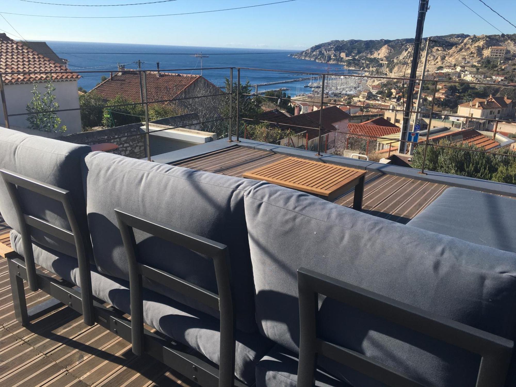 Maison Vue Sur Avec Piscine - Estaque - Cote Bleue Nhà nghỉ Marseille