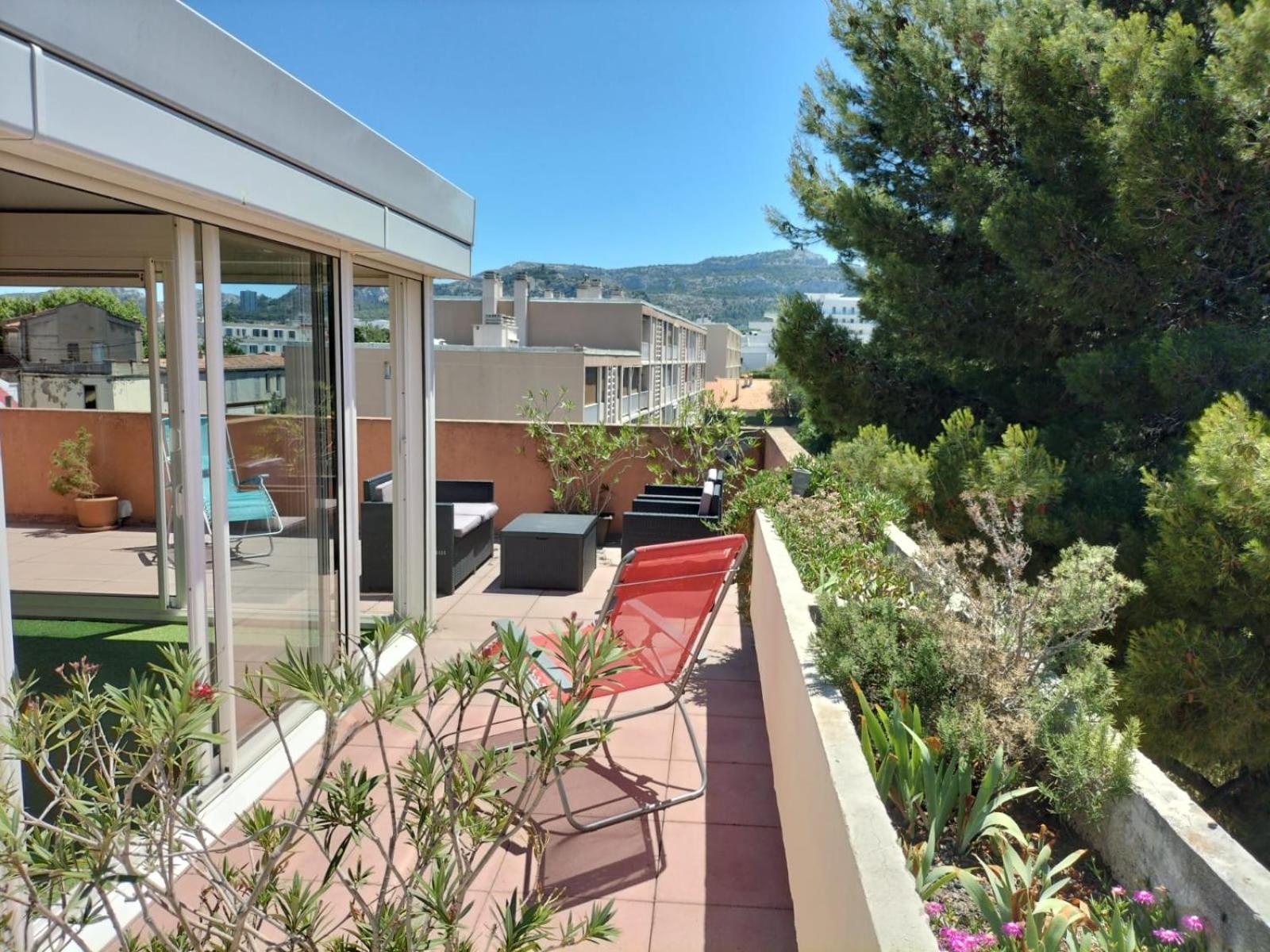 Duplex T4 Toit Terrasse Plages Parc Borely 13008