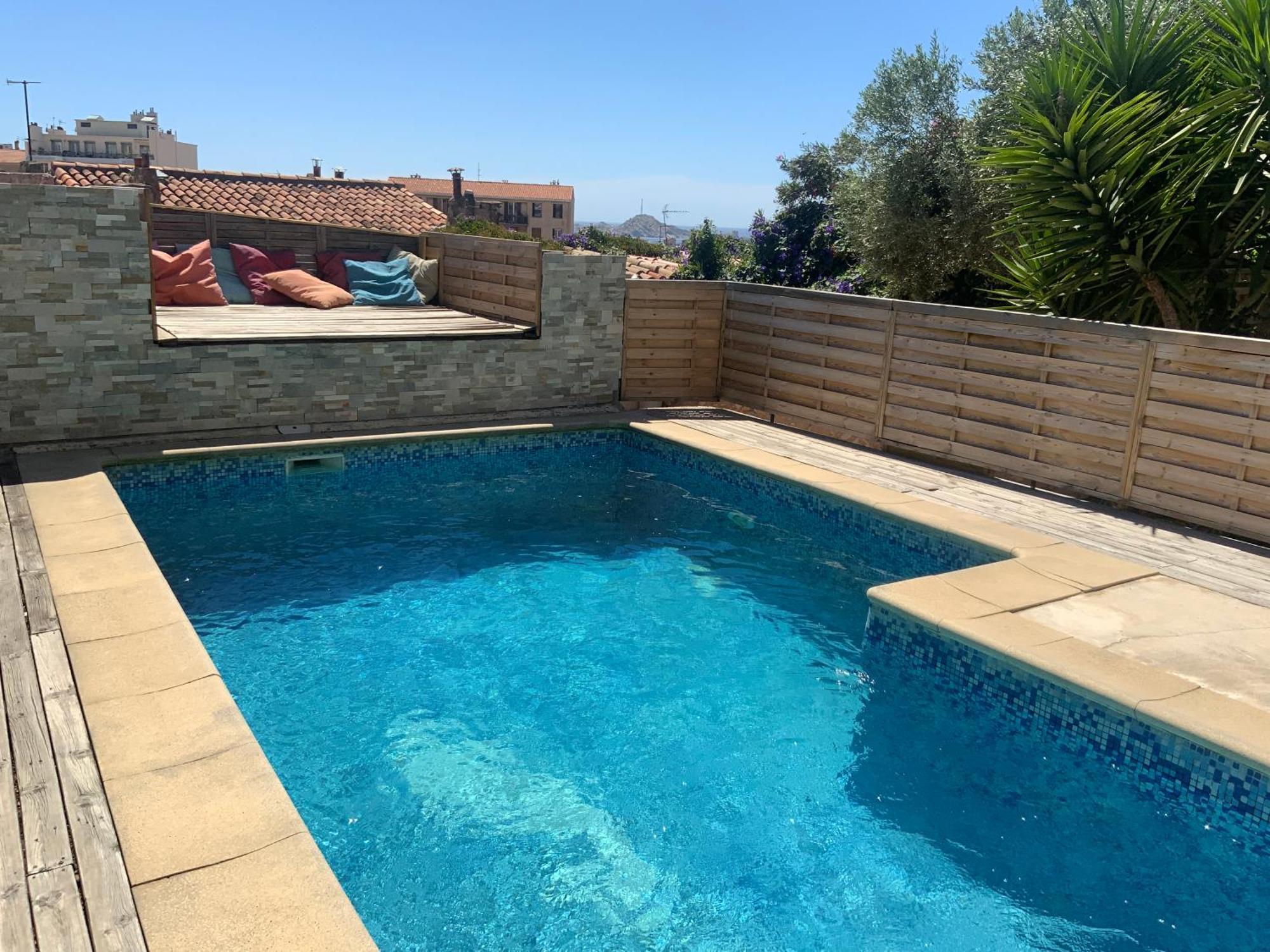 Pour 4 Face A La Piscine