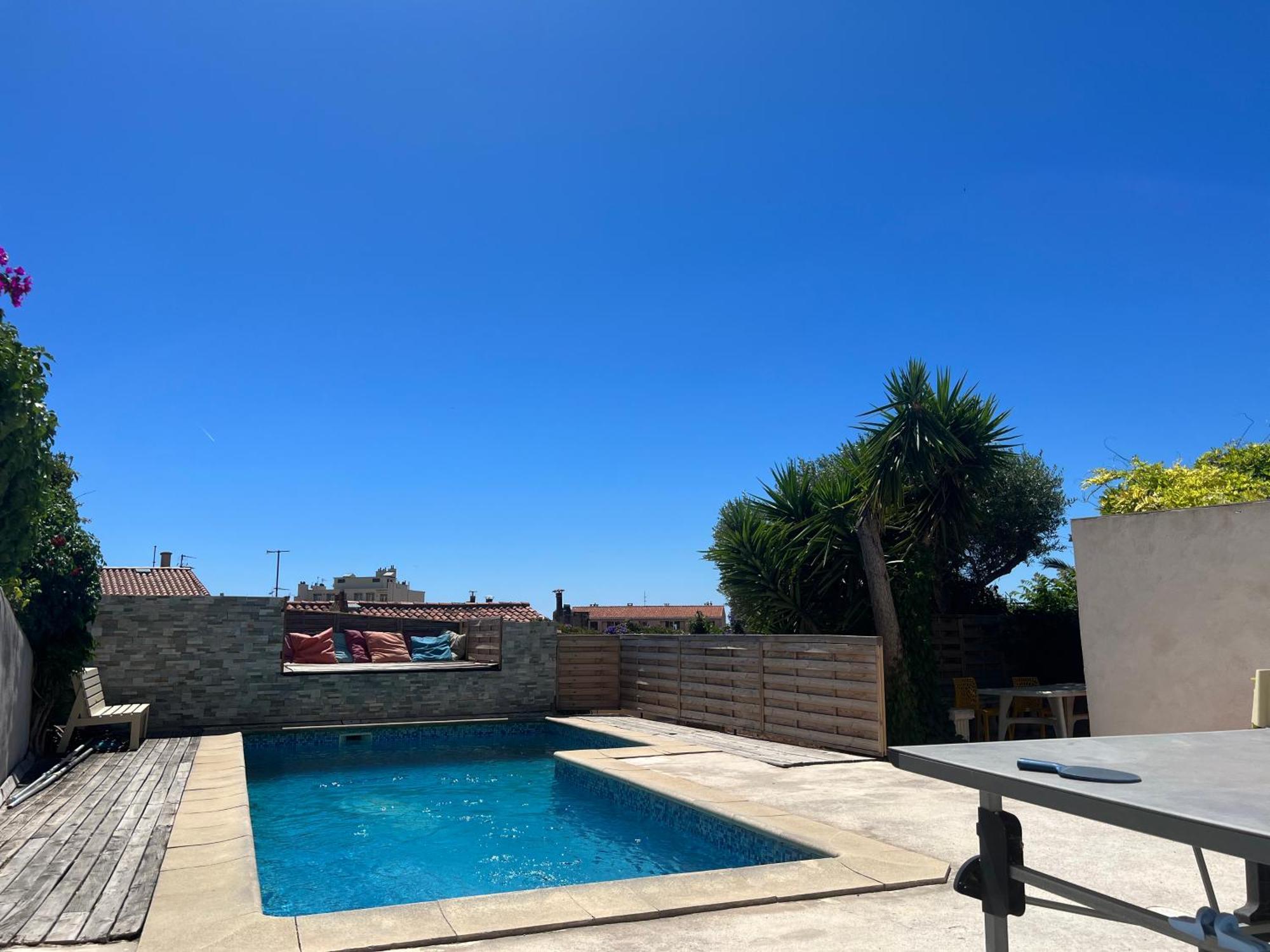 Pour 4 Face A La Piscine Apartment *