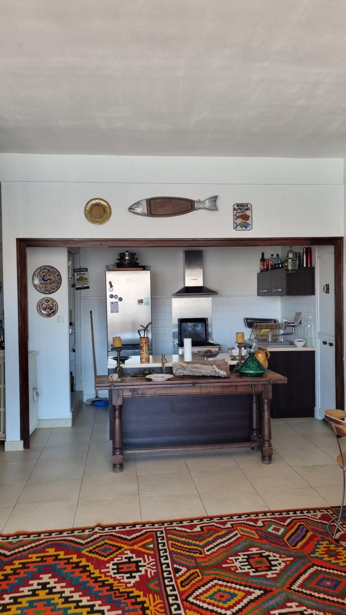 Grand T2 Surplombant Le Vieux Port Apartment Marseille