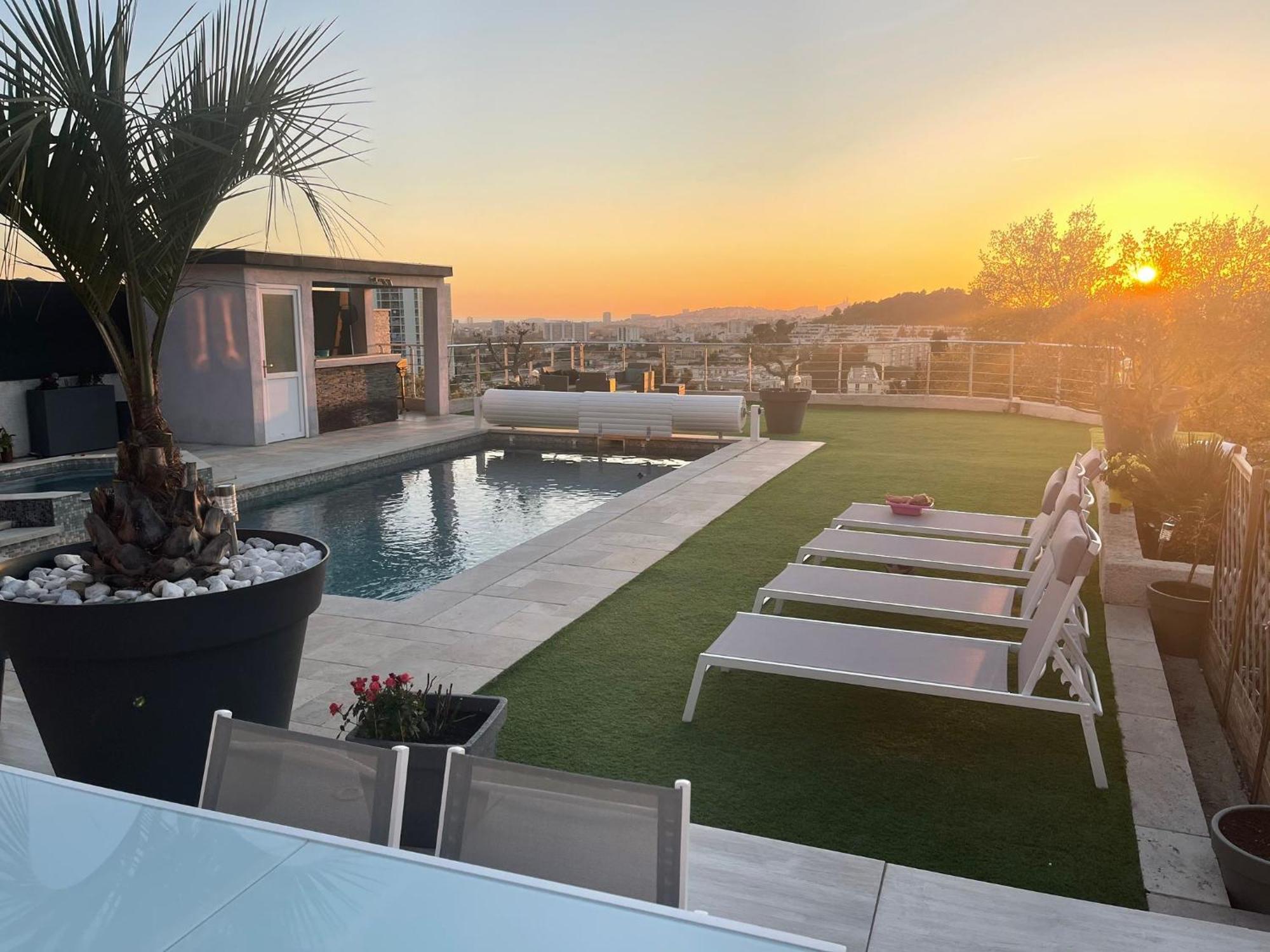 Villa Magnifique Climatisee Avec Piscine Vue Exceptionnelle