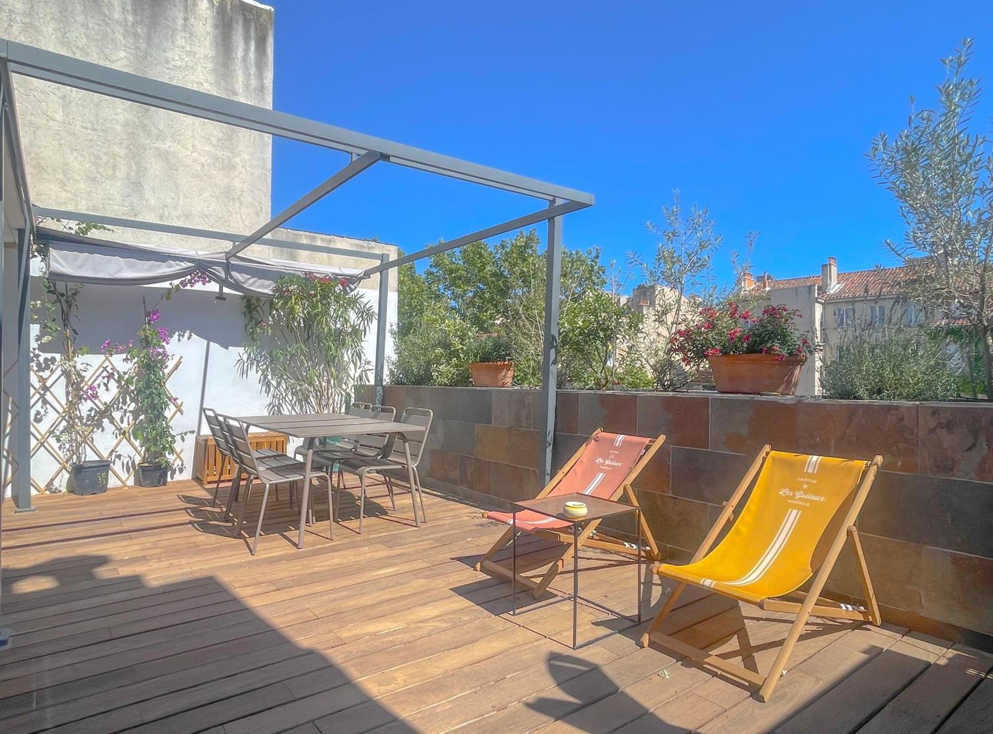 Duplex Avec Terrasse Vieux Port Apartment Marseille