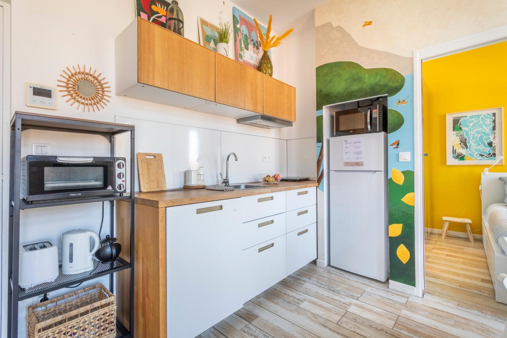 Appartement Malmousque, Confortable T2 Les Pieds Dans L'eau *