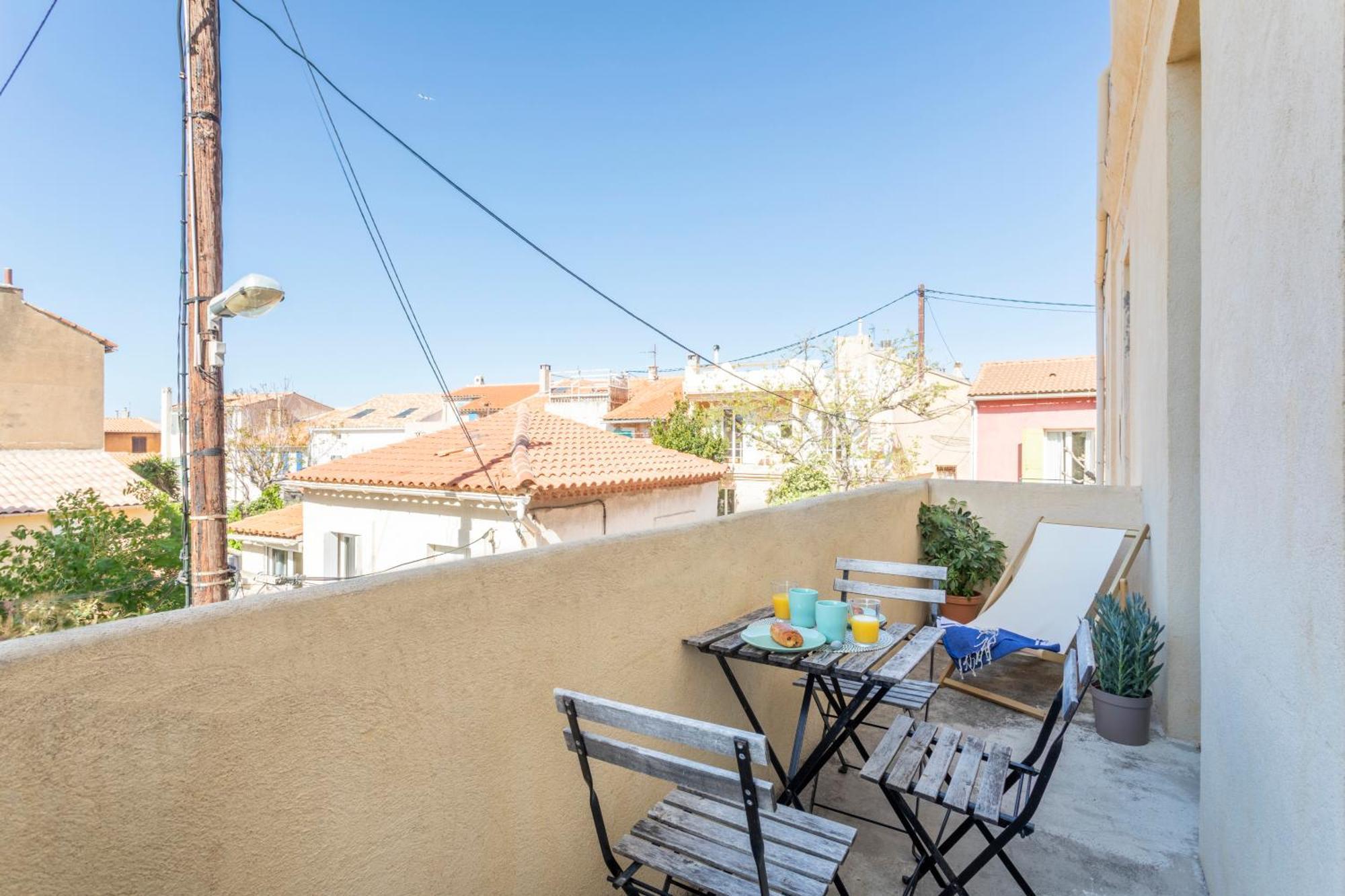 Malmousque, Confortable T2 Les Pieds Dans L'eau Appartement Marseilles