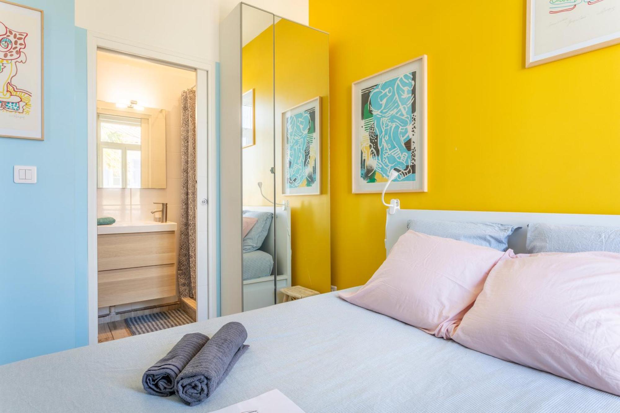 Appartement Malmousque, Confortable T2 Les Pieds Dans L'eau