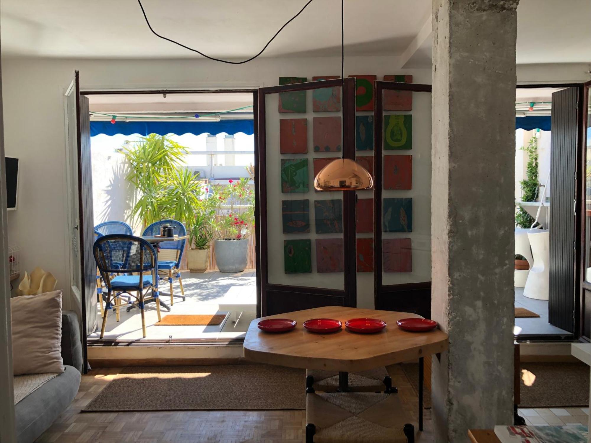 Joliette Panier, Vue Et Terrasse T1 * Marseille
