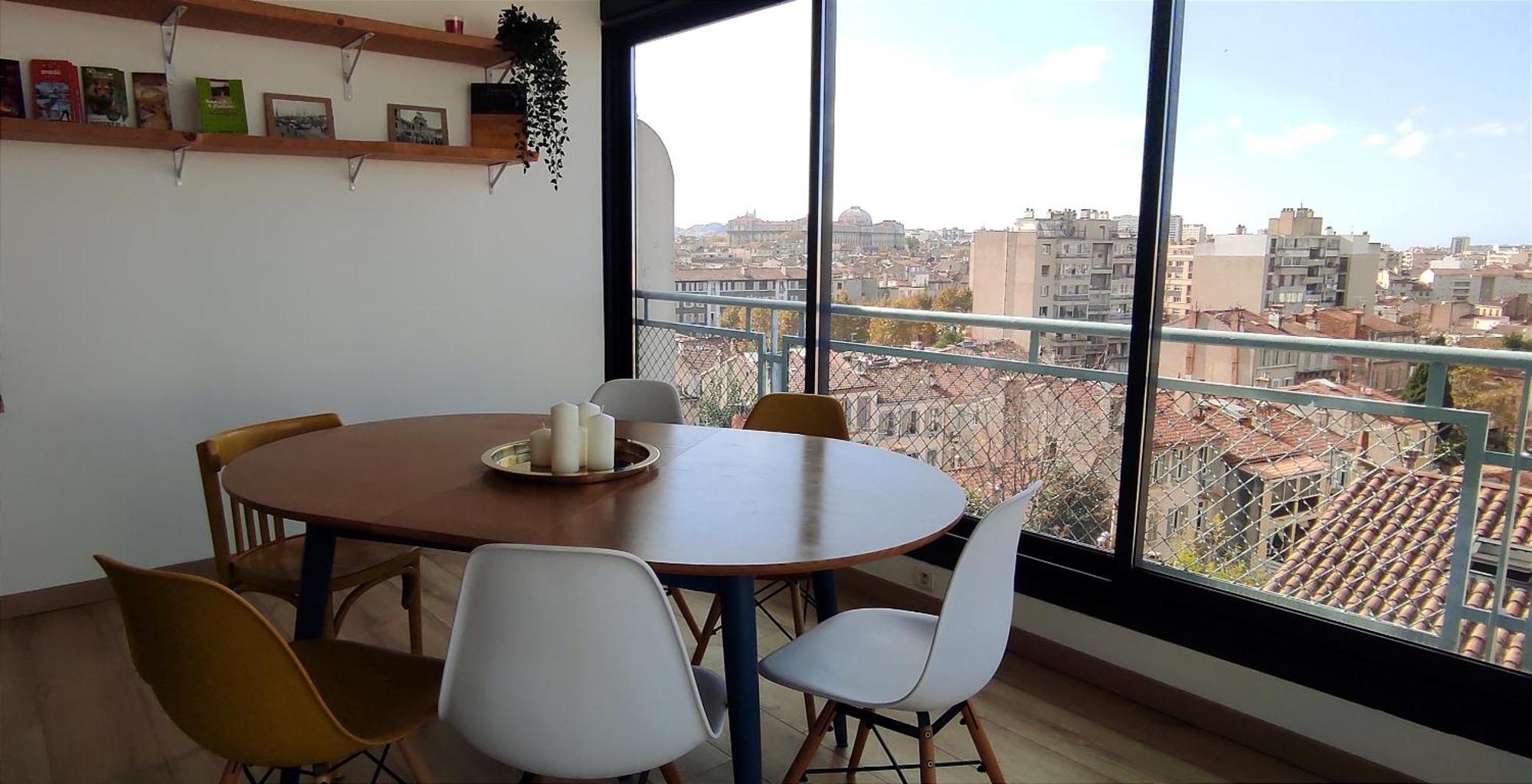 Apartment Le Rooftop De La Belle De Mai - T3 60m2 Avec Vue *