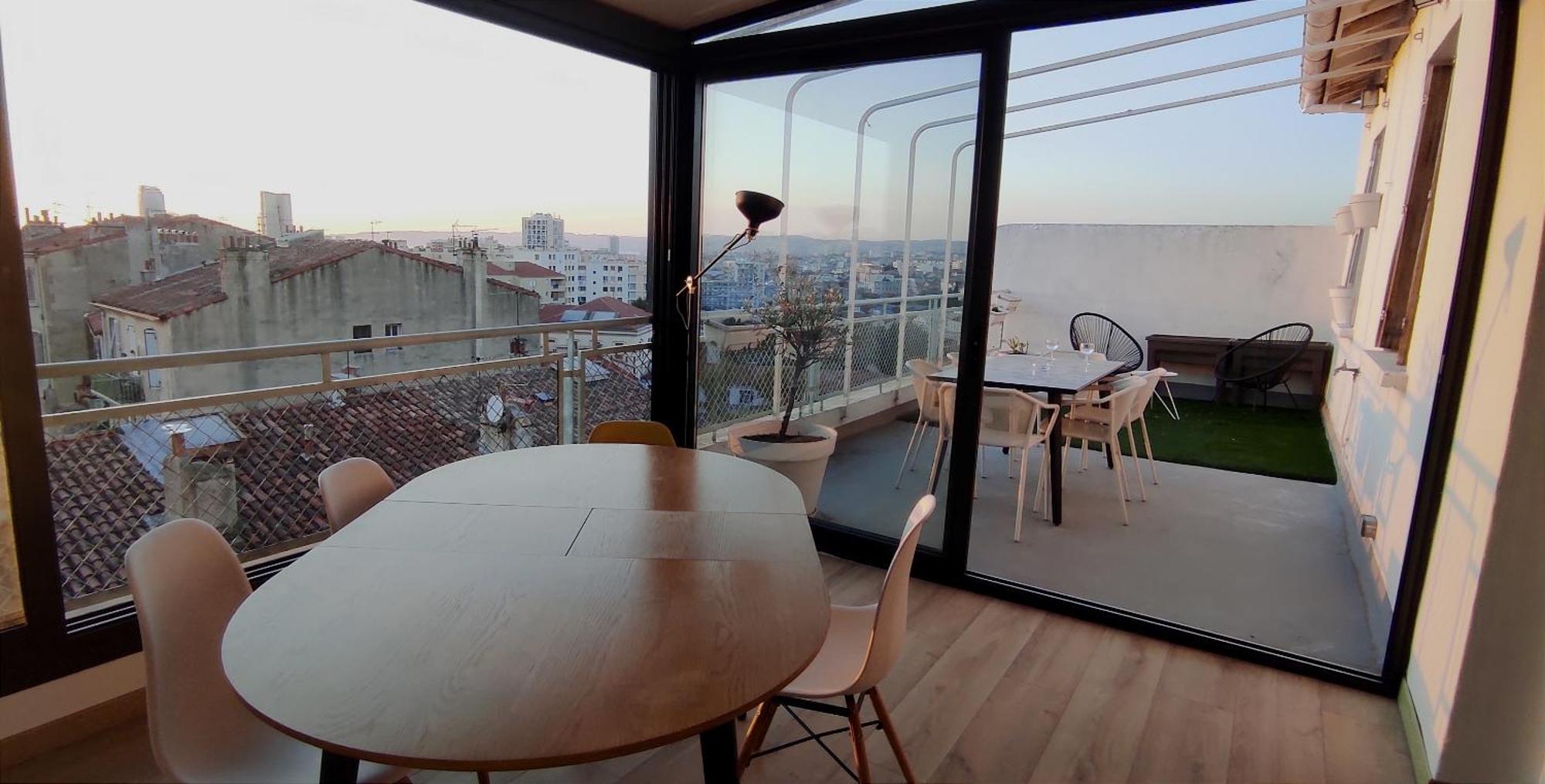 Le Rooftop De La Belle De Mai - T3 60m2 Avec Vue Apartment