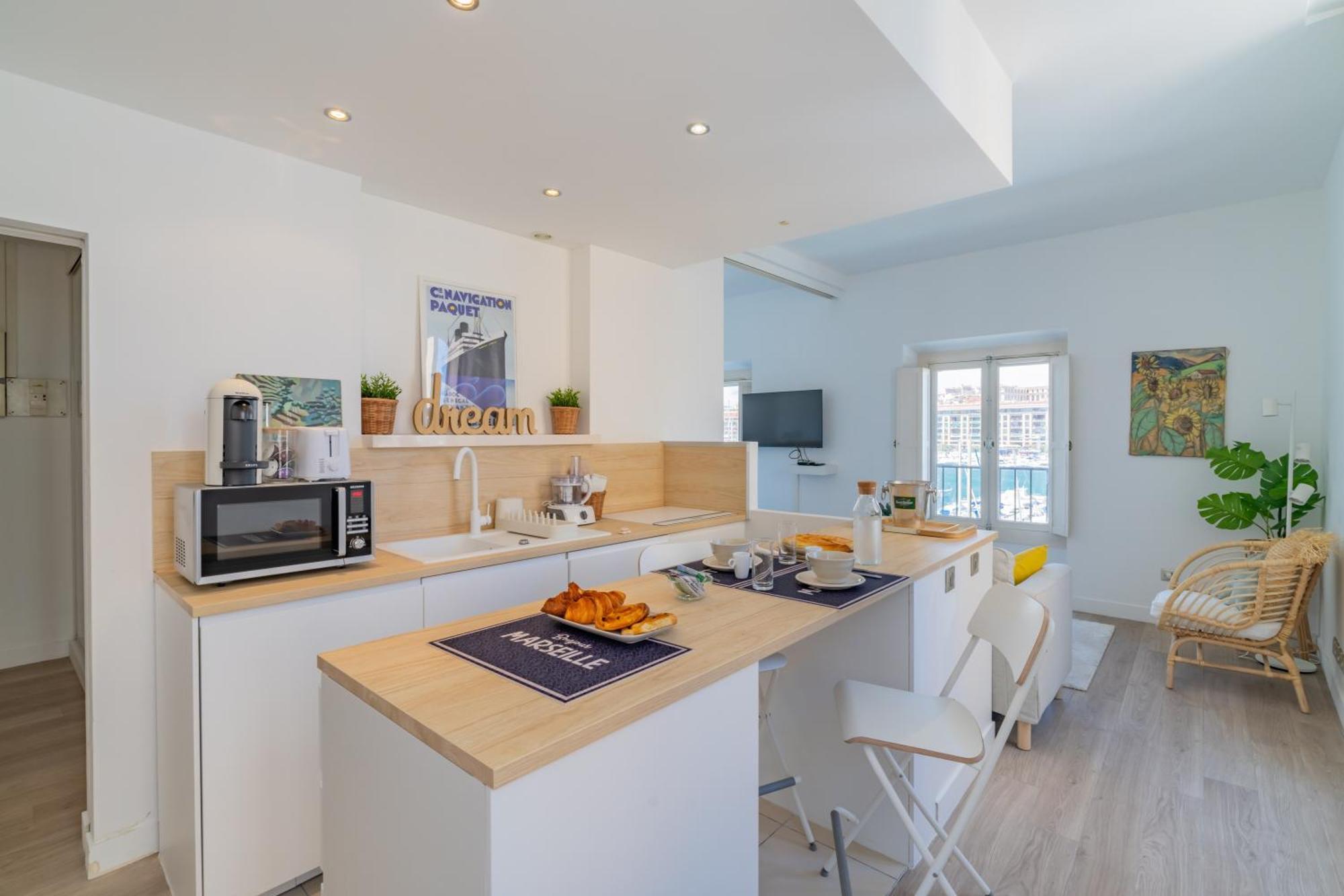 Apartment Le Nautica - Premiere Ligne Sur Le Vieux Port Marseille