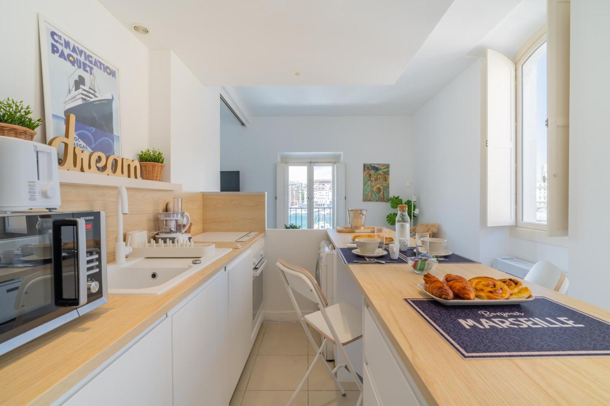 Apartment Le Nautica - Premiere Ligne Sur Le Vieux Port Marseilles