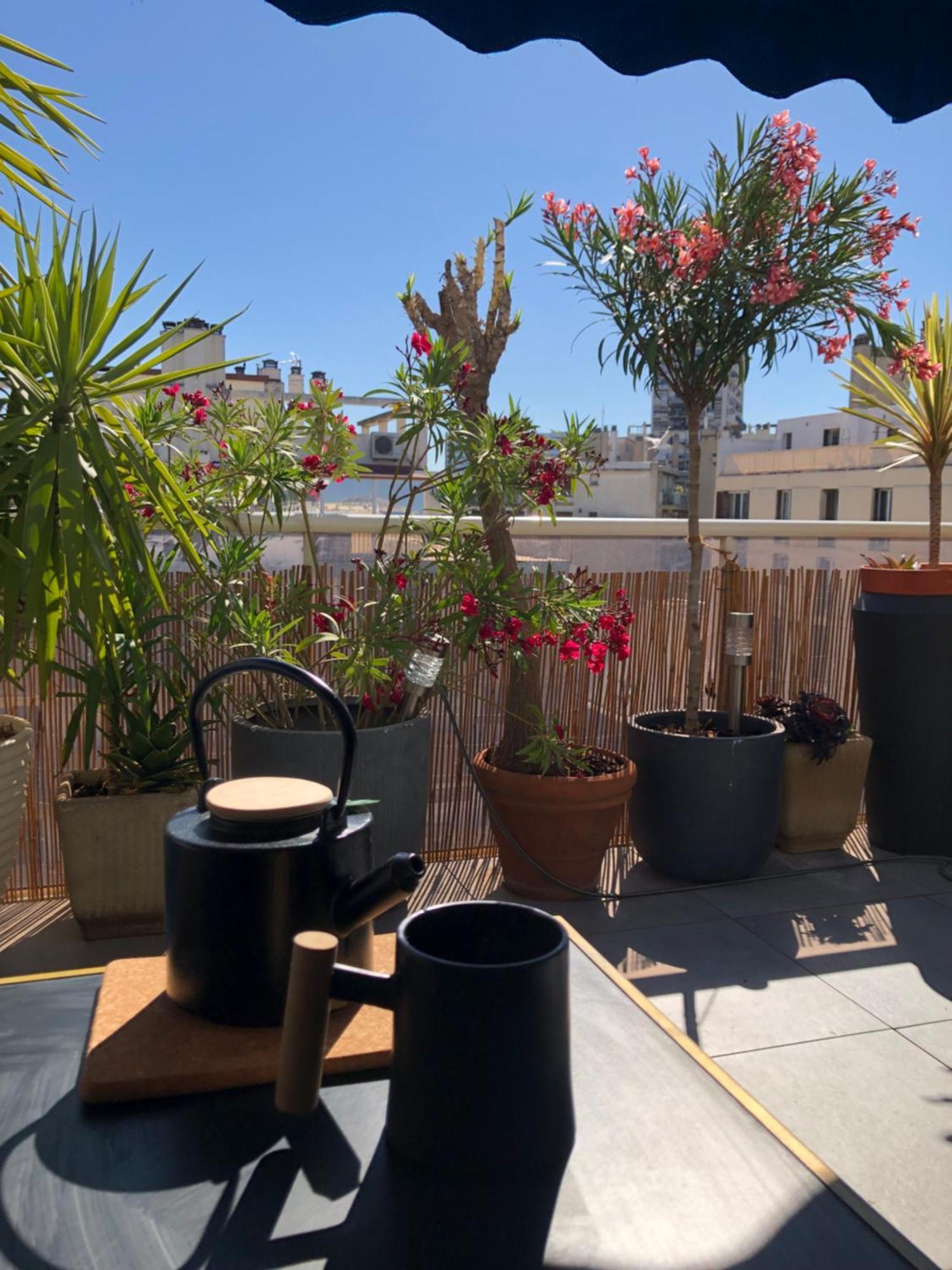 Joliette Panier, Vue Et Terrasse T1 Marseille